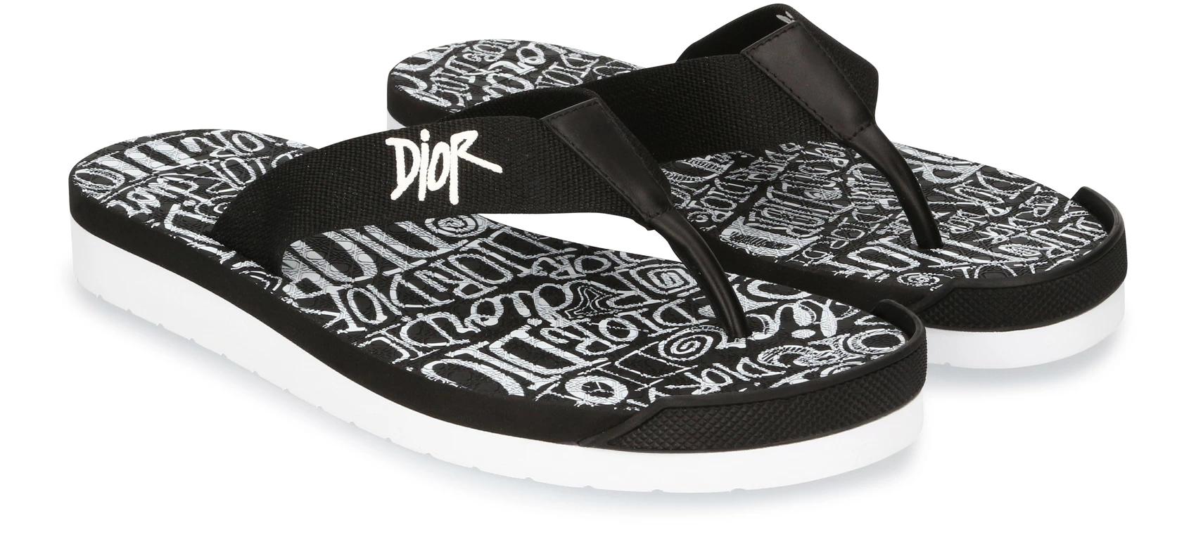 【包邮包税】 dior迪奥 21年春夏 男士 拖鞋 dio695g8bck