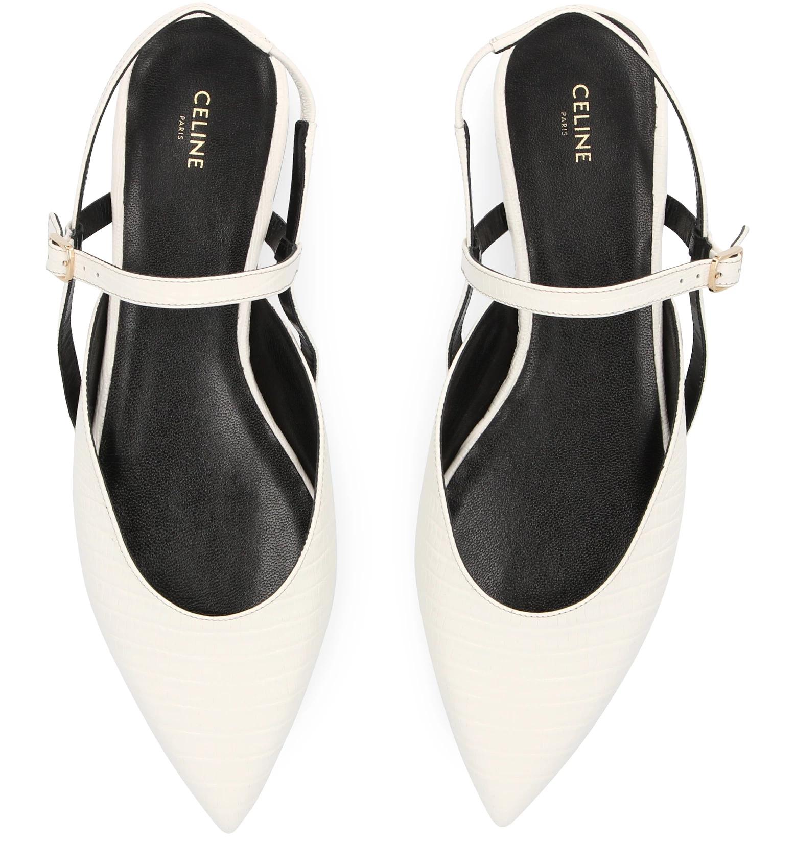 【包邮包税】 celine赛琳思琳 21年春夏 女士 平底凉鞋 cel36k58wht