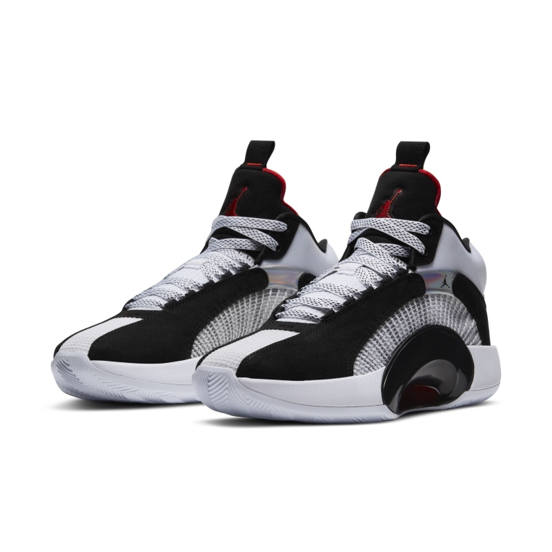 nike/耐克 air jordan 35 aj35 黑白红 篮球鞋 cq4228-001