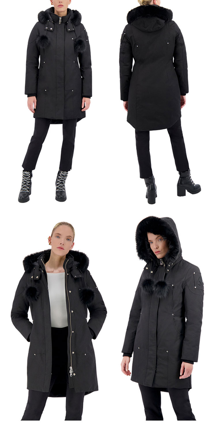 moose knuckles/慕斯纳可兹 秋冬款 女款 加拿大 剪刀手 女士 中长款