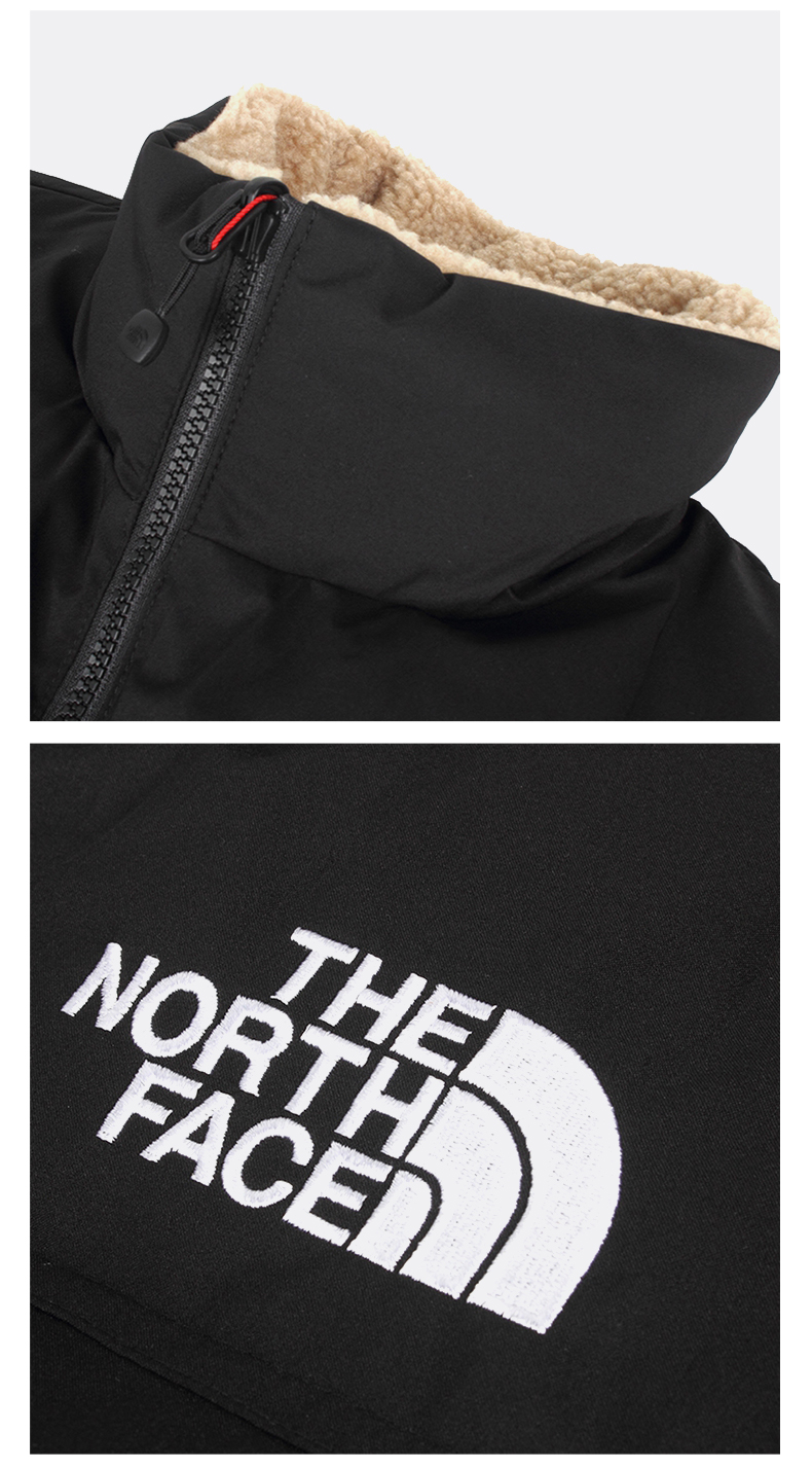 【包稅】the north face/北面 男士logo圖案拉鍊外衣外套 nj3nl53a