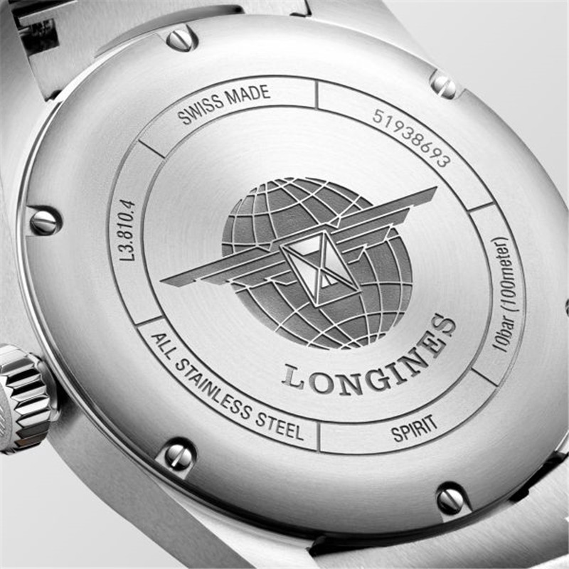 LONGINES/浪琴 先行者系列 2020年新款 精钢 夜光显示 可替换表带 天文台表 自动机械 男士腕表 L3.810.4.73.9【礼盒套装】