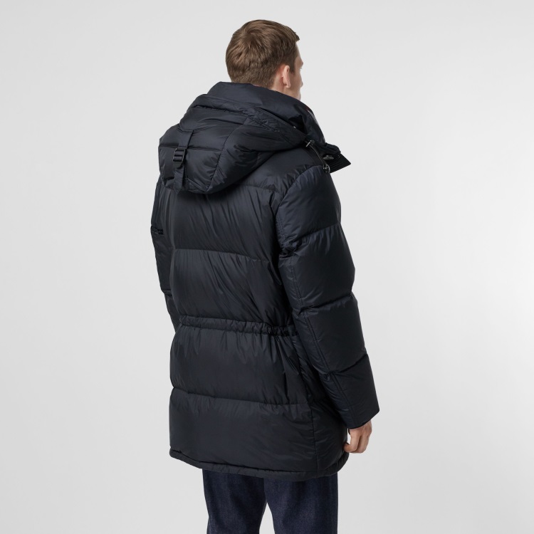 burberry/博柏利 男士藏蓝色长款羽绒服 80188261