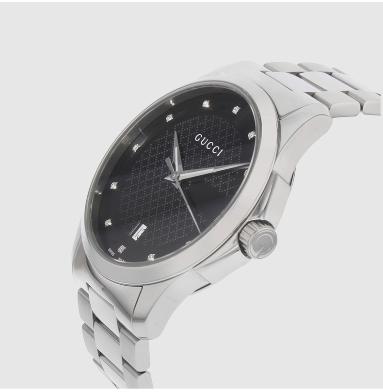 【正品盒装】GUCCI古驰G-Timeless系列中性石英手表女男士手表 YA126456(38mm)