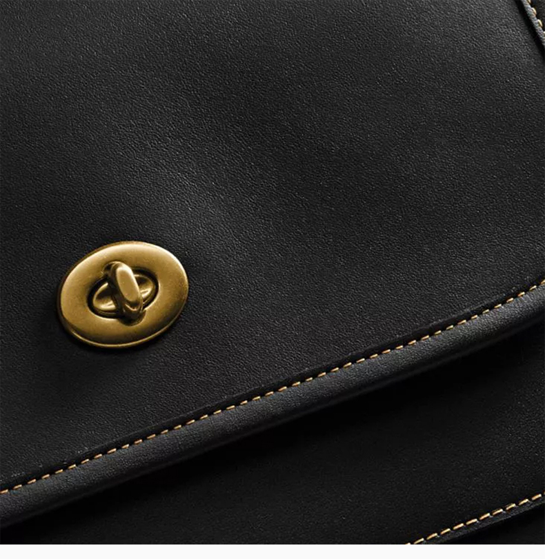 coach/蔻驰【20秋冬新款】【专柜款】rambler系列女士纯色皮革金属c字