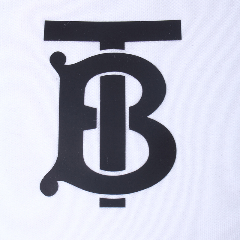 burberry/博柏利 女士tb专属标识图案棉质连帽长袖卫衣运动衫