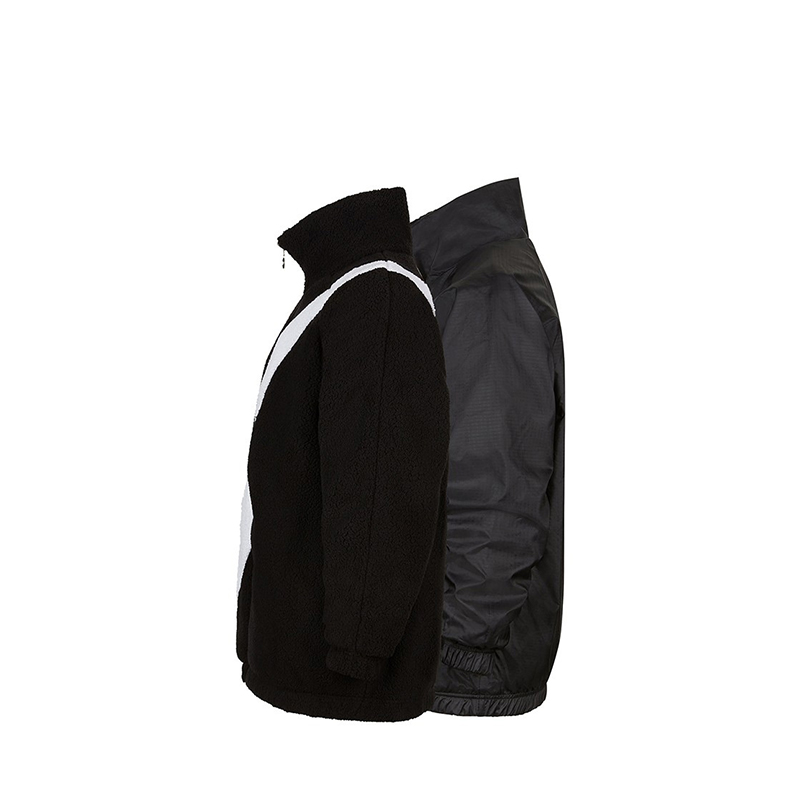 nike/耐克 2020秋季 女款 big swoosh 大钩子 羊羔绒 双面穿 外套 cz