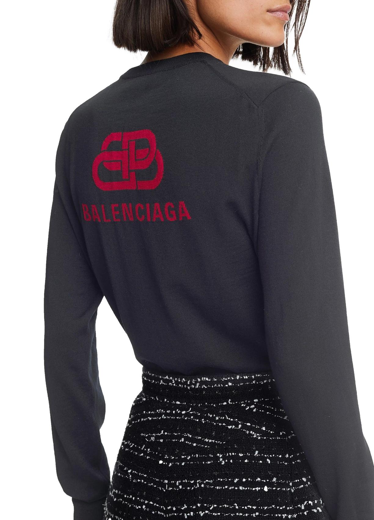 【包邮包税】 balenciaga巴黎世家 21年春夏 女士 长袖t恤 bal96246