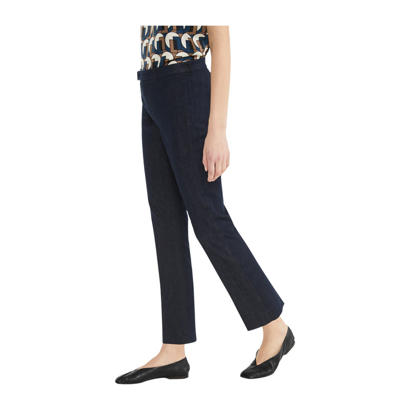 【包税包邮】smax mara/smax mara 女裤 女士深蓝色棉质牛仔裤