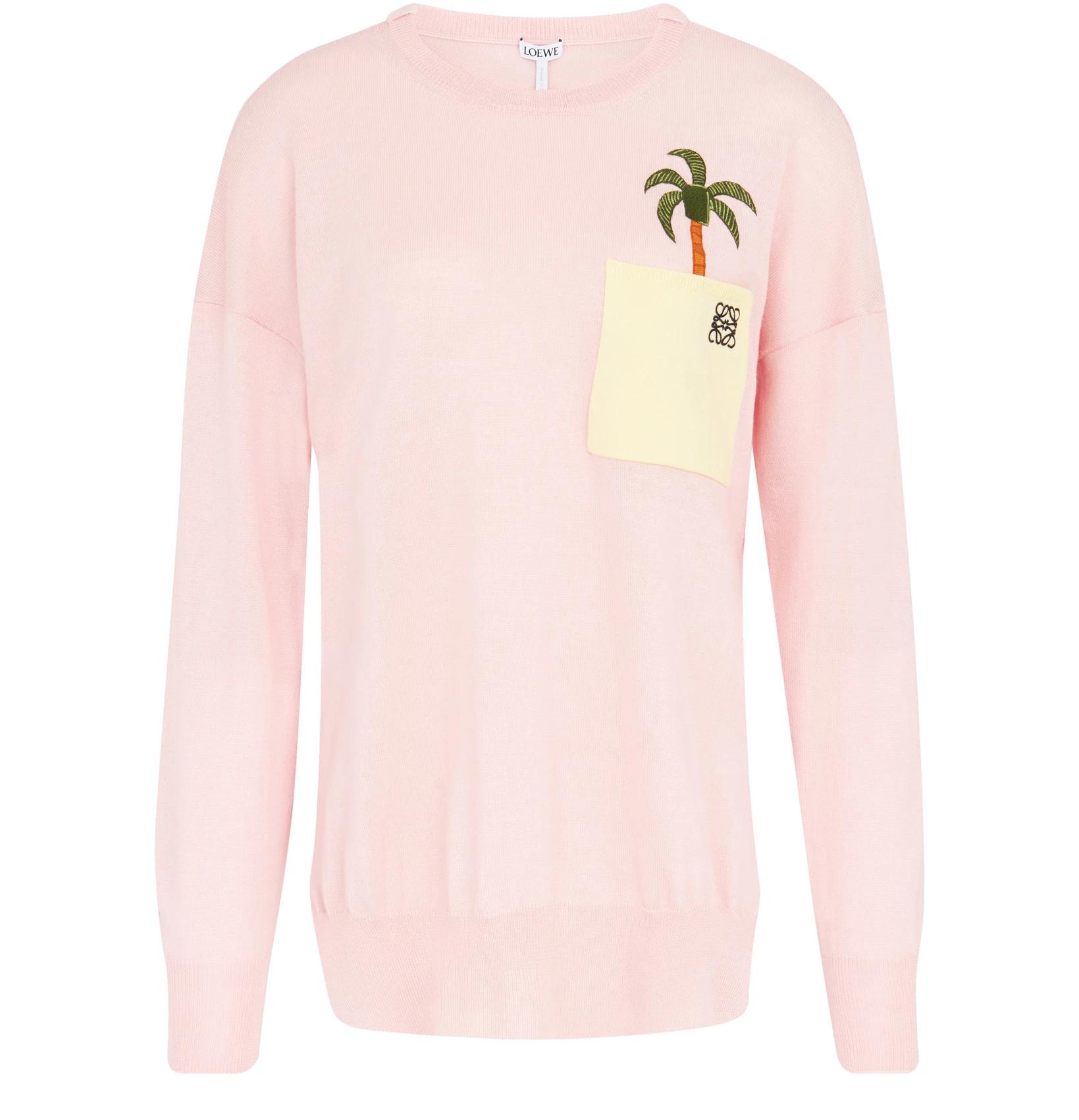 【包邮包税】 loewe罗意威 21年春夏 女士 长袖t恤 loem3s98pin