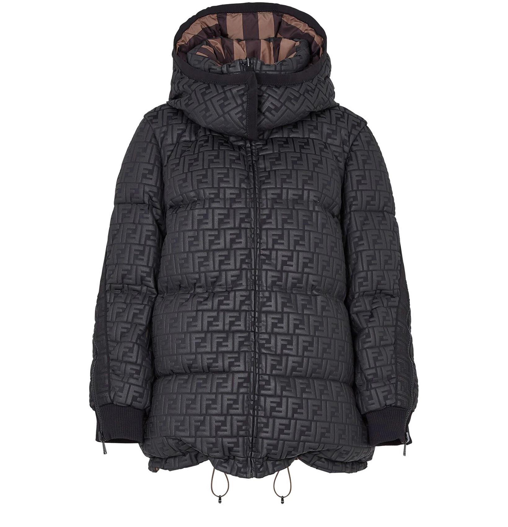 【包邮包税】 fendi芬迪 21年春夏 女士 羽绒服 fenu733vbck