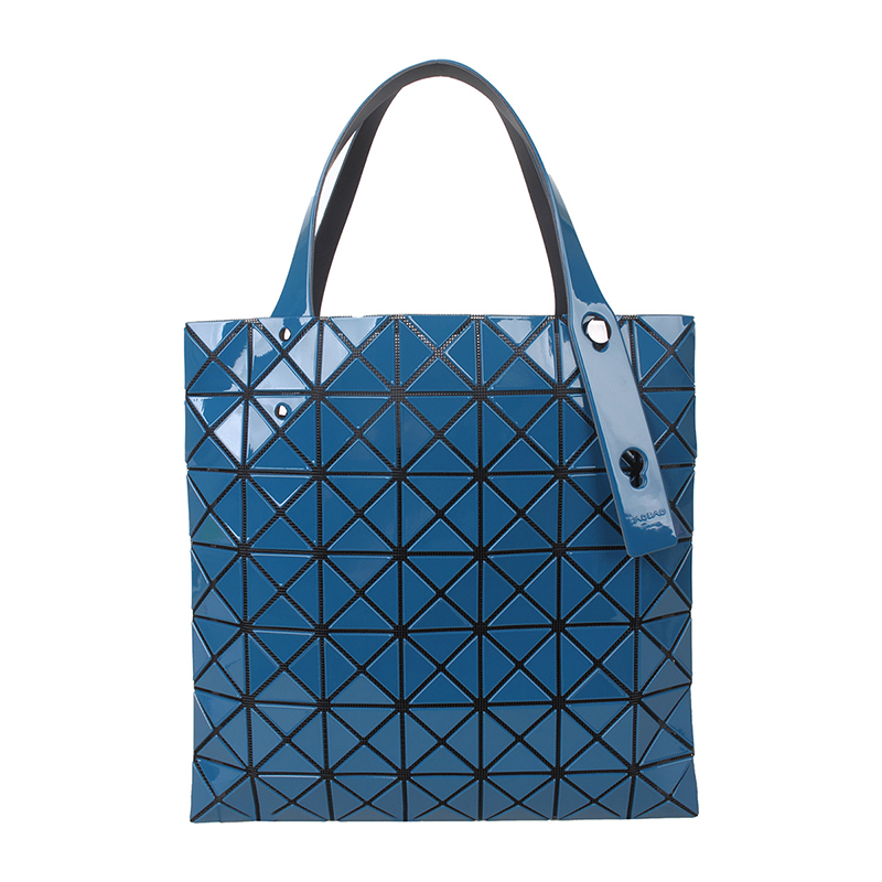 issey miyake/三宅一生 bao bao系列女士几何菱形七格手提包