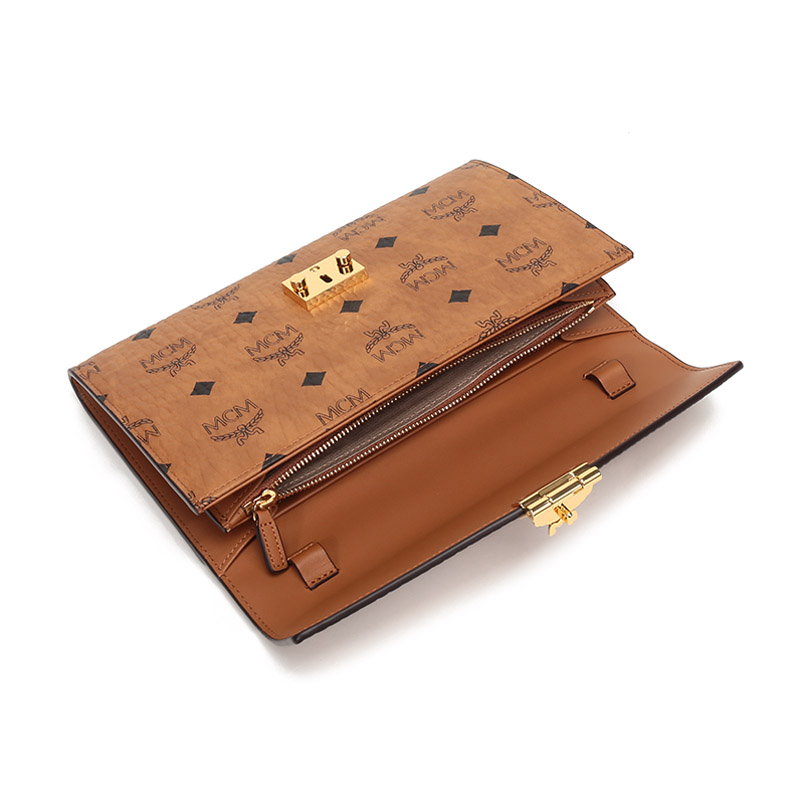 包】mcm/mcm 女士涂层帆布手提单肩斜挎包手拿包mylaapa07【正品 价格
