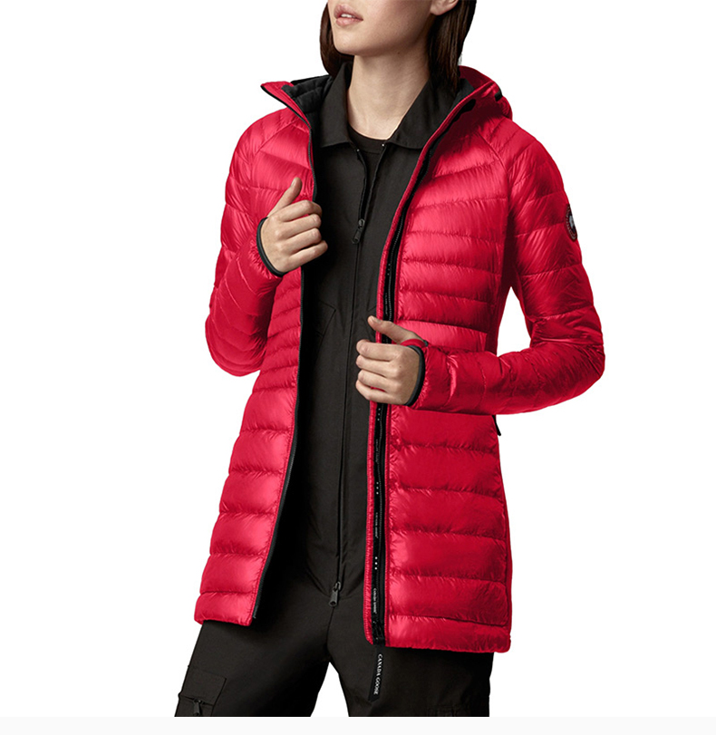 goose/加拿大鹅 女款 hybridge lite tech 羽绒连帽大衣 女士羽绒服