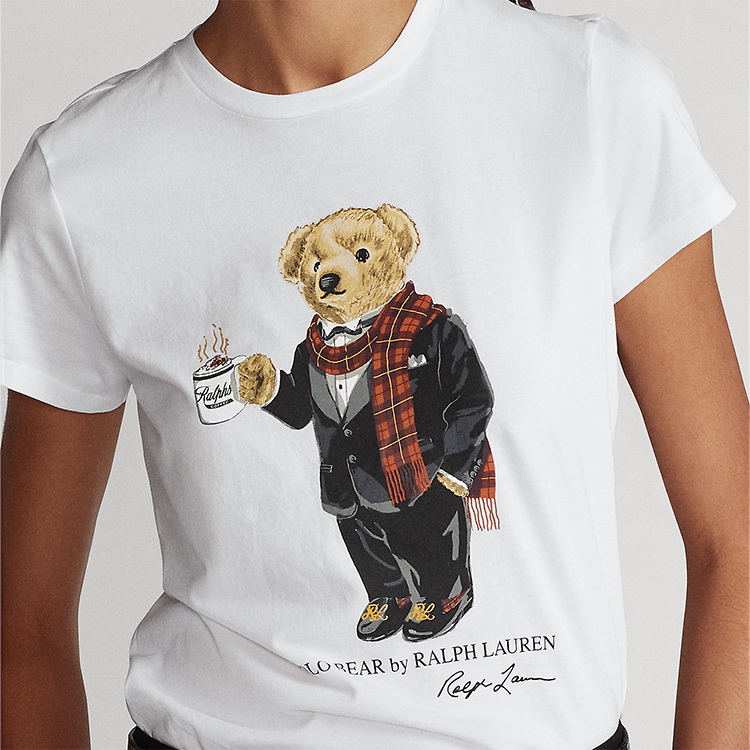 polo ralph lauren女装 2020年冬季热可可polo小熊t恤21899 女士短袖