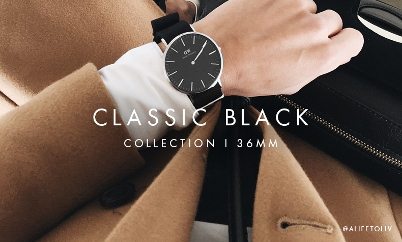 Daniel Wellington/丹尼尔惠灵顿dw女表36mm女士织纹腕表