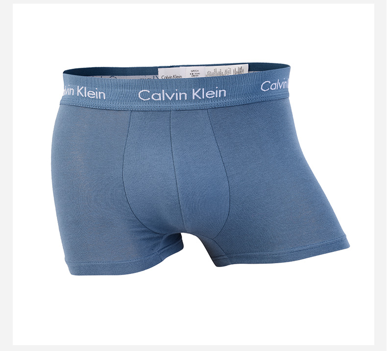 【爆款主推现货秒发】CalvinKlein/卡尔文·克莱因时尚休闲三条装平角男士内裤