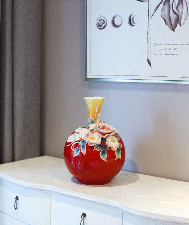 fz03608缤纷幸福 花瓶 限量2000pcs