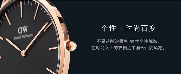 Daniel Wellington/丹尼尔惠灵顿女士腕表时尚简约DW手表女