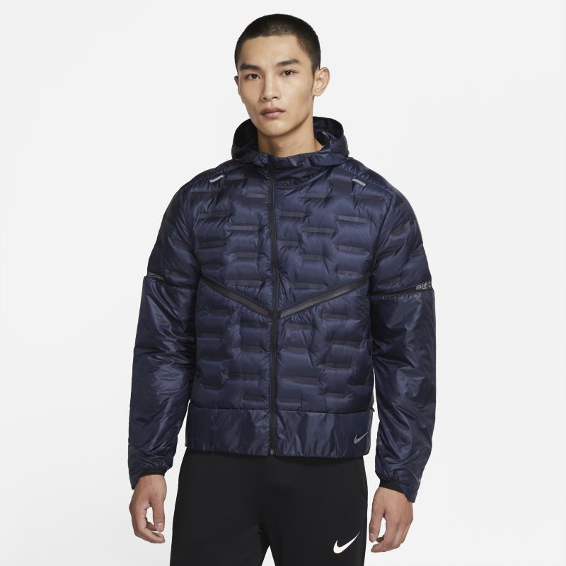 nike/耐克20年冬季 aeroloft 男款 运动 连帽 防风 保暖 轻薄 羽绒服