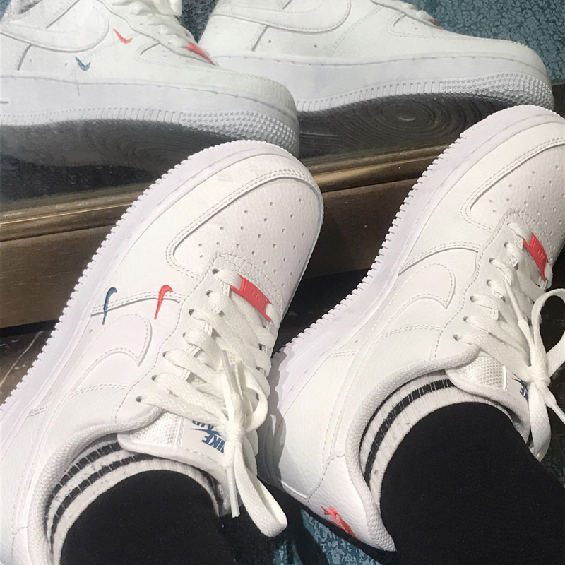 air force 1 low 男女同款 2021 af1 白橙蓝 迈阿密海豚队 空军一号