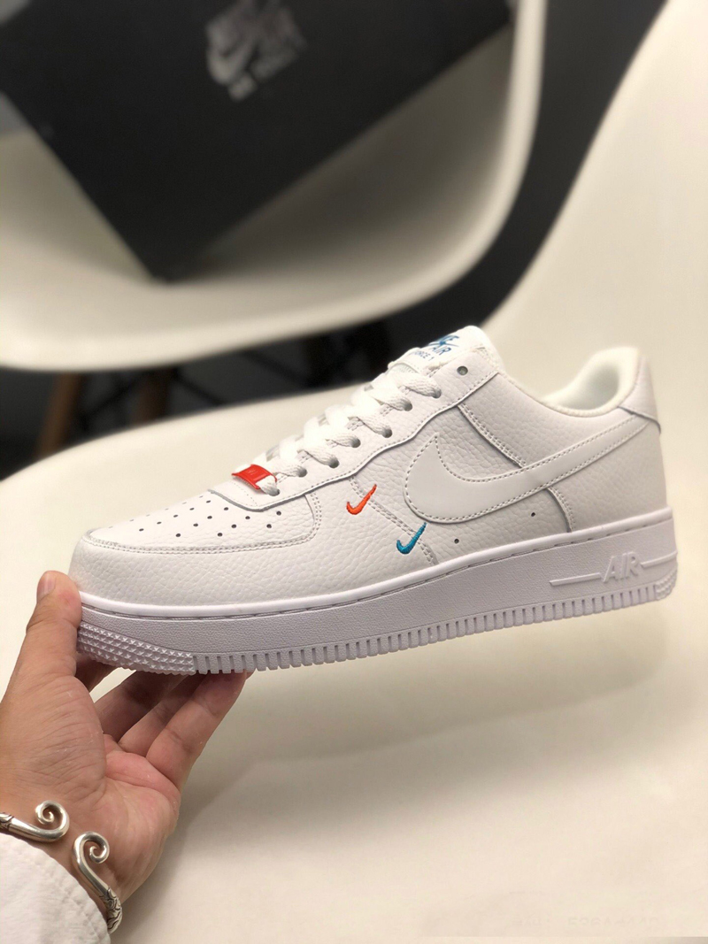 air force 1 low 男女同款 2021 af1 白橙蓝 迈阿密海豚队 空军一号