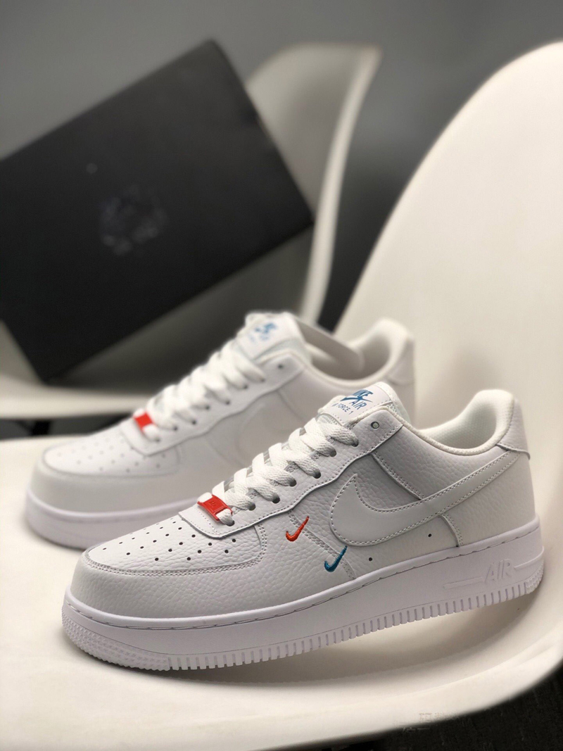 air force 1 low 男女同款 2021 af1 白橙蓝 迈阿密海豚队 空军一号