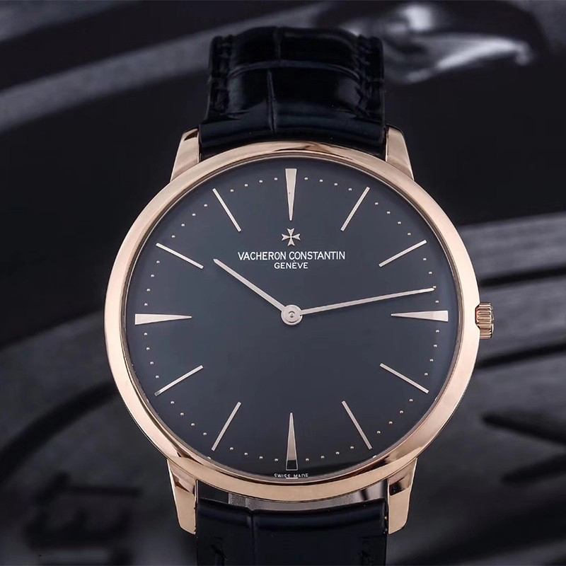 vacheron constantin/江詩丹頓 傳承系列腕錶 粉紅金手動機械手錶男表