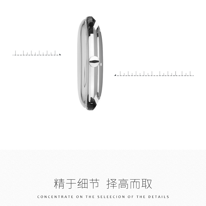 Junghans/荣汉斯maxbill系列包豪斯纪念款简约背透自动机械男手表