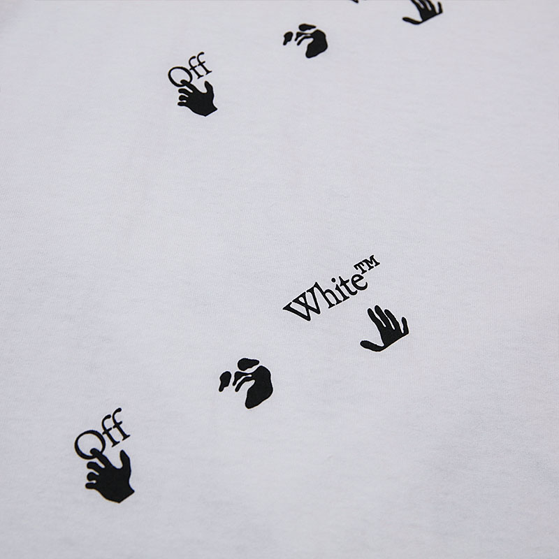 off-white/off-white 21春夏 logo印花男士短袖t恤 omaa027r21jer012