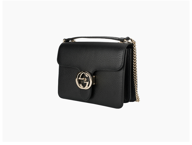 gucci/古驰 女士牛皮革 单肩斜挎小号风琴包510304