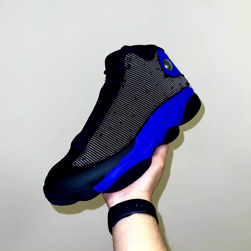 nike/耐克 air jordan 13 男款 aj13 皇家蓝 黑蓝 3m反光 篮球鞋 休闲