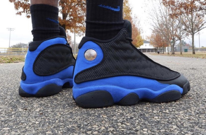 nike/耐克 air jordan 13 男款 aj13 皇家蓝 黑蓝 3m反光 篮球鞋 休闲