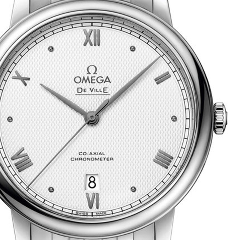 OMEGA/欧米茄 碟飞系列 典雅 同轴腕表 精钢 日期显示 自动机械 男士腕表 424.10.40.20.02.006