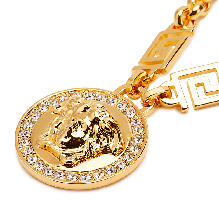 【21春夏】ss21 versace/范思哲 女士 金色icon 美杜莎项链【官方授权