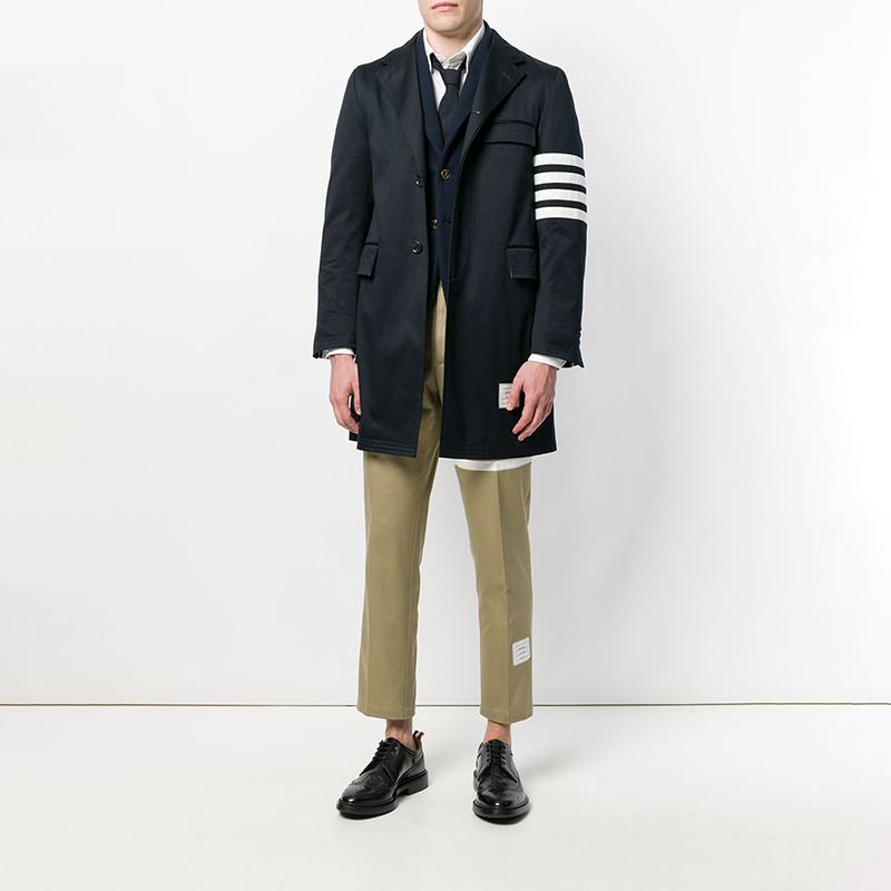 现货】 thom browne/thom browne 国内现货 21春夏 海军蓝 tb 四道杠
