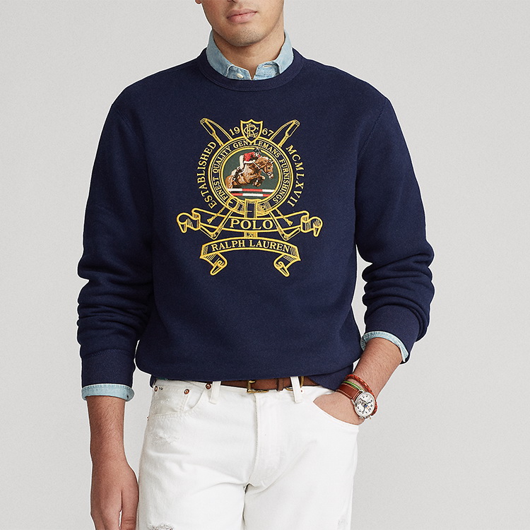 polo ralph lauren 男装 2020年冬季刺绣起绒布运动衫13062 男士卫衣
