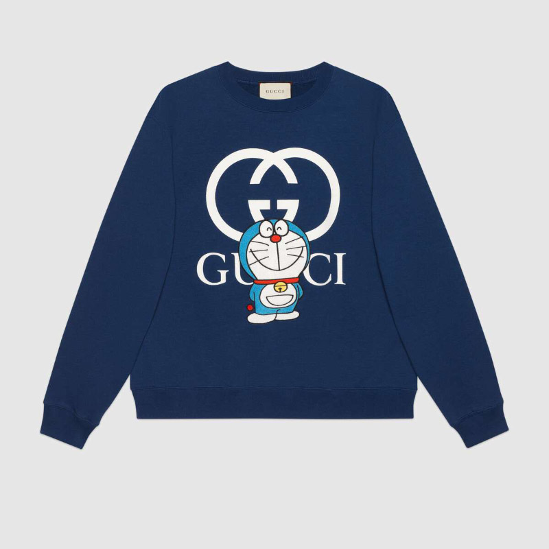 【预售】gucci/古驰 doraemon x gucci 哆啦a梦 x 古驰联名系列棉质