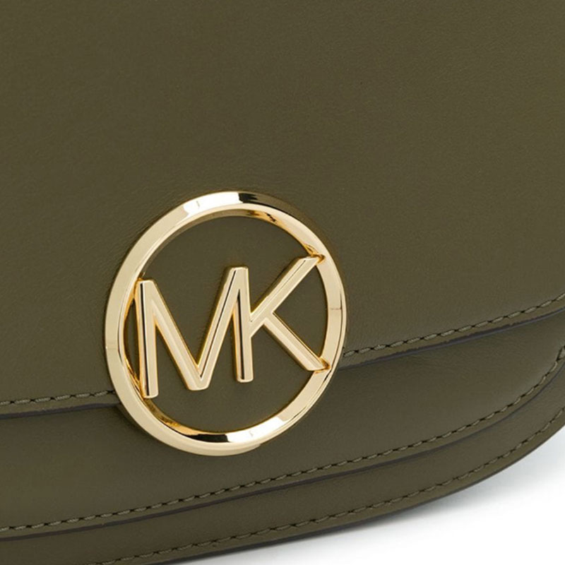 【包税包邮】michael kors/迈克·科尔斯 女包 字母mk 女士绿色皮质