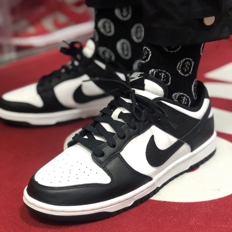 nike/耐克 dunk low white/black 男女同款 黑白熊猫 低帮女款情侣