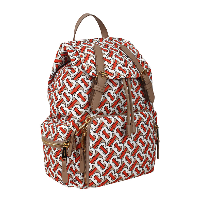 burberry/博柏利 女士tb徽标印花中号双肩包背包