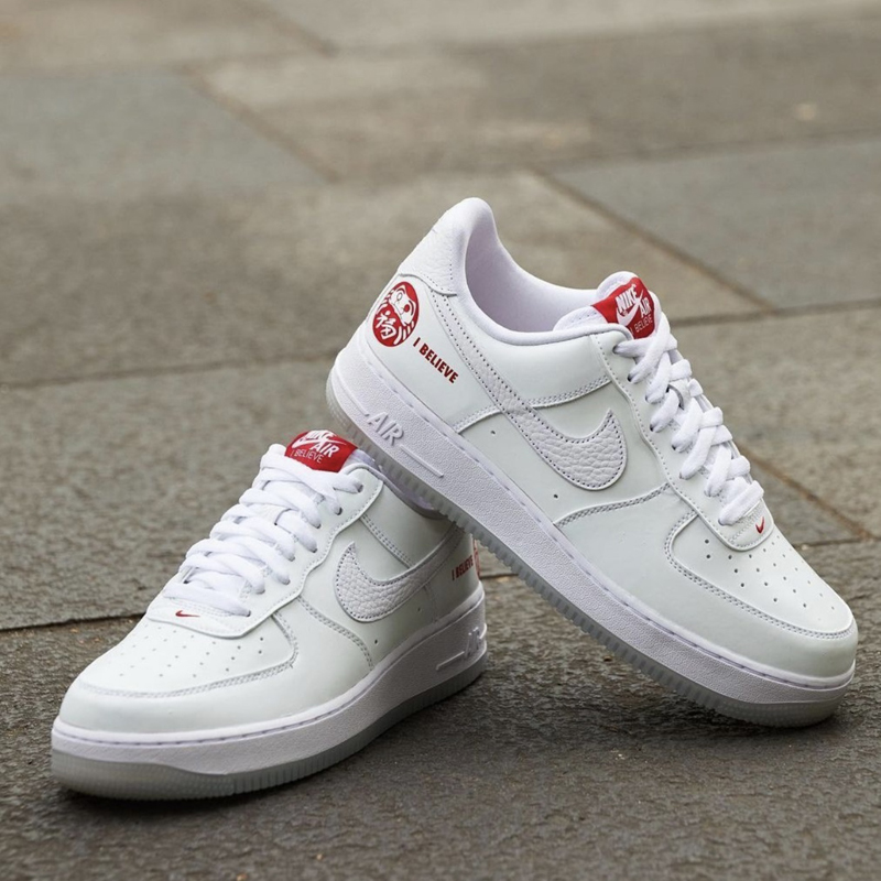nike/耐克 air force 1 low 男女同款 af1 达摩 不倒翁 刮刮乐 复刻