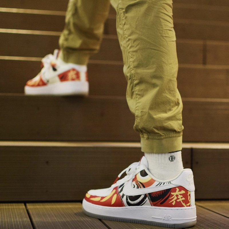 nike/耐克 air force 1 low 男女同款 af1 达摩 不倒翁 刮刮乐 复刻