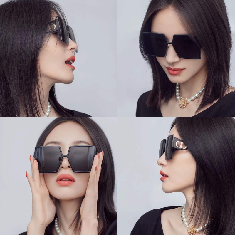 dior/迪奥 杨颖 王子文 李艾虞书欣 明星同款 个性 摩登 大框 太阳镜