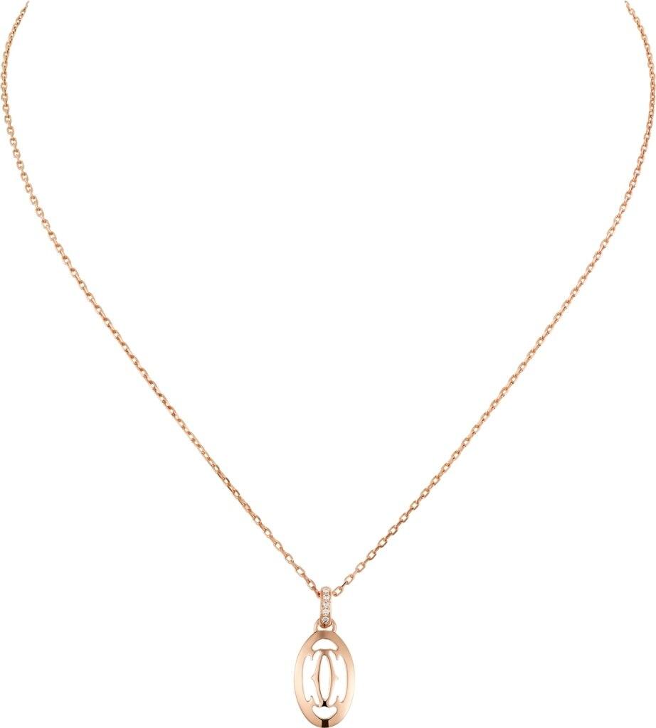 卡地亚 项链】【包邮包税】 cartier 21年春夏 女士 项链 logo项链 b