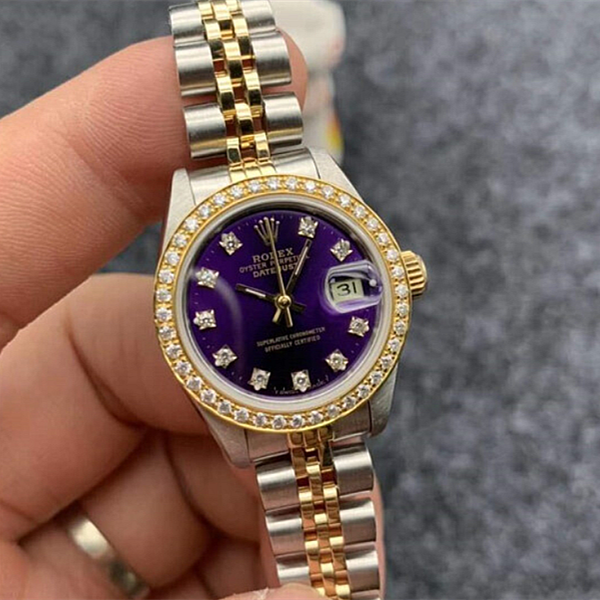 rolex/劳力士 女士腕表 69173 后镶钻 自动机械 腕表 (单表 95新)