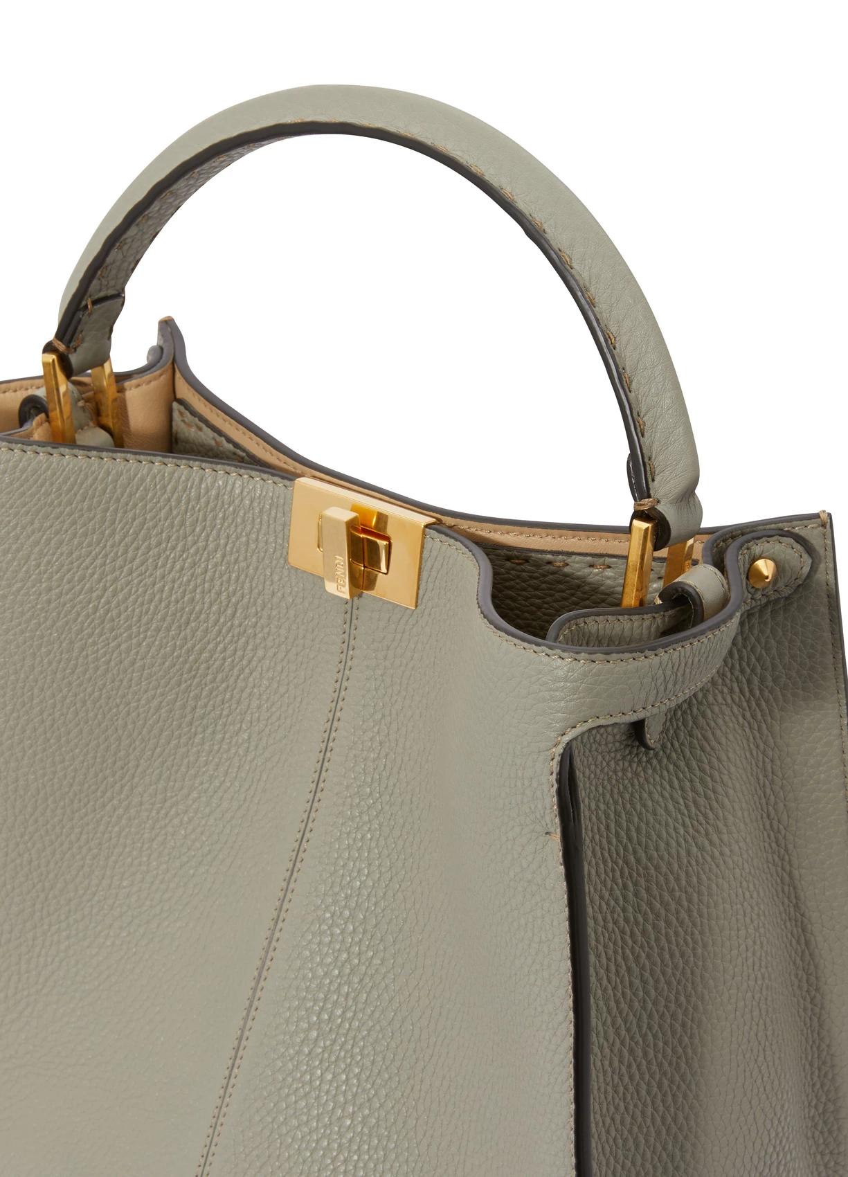 【包邮包税】 fendi芬迪 21年春夏 女士 手提包 中号peekaboo x-lite