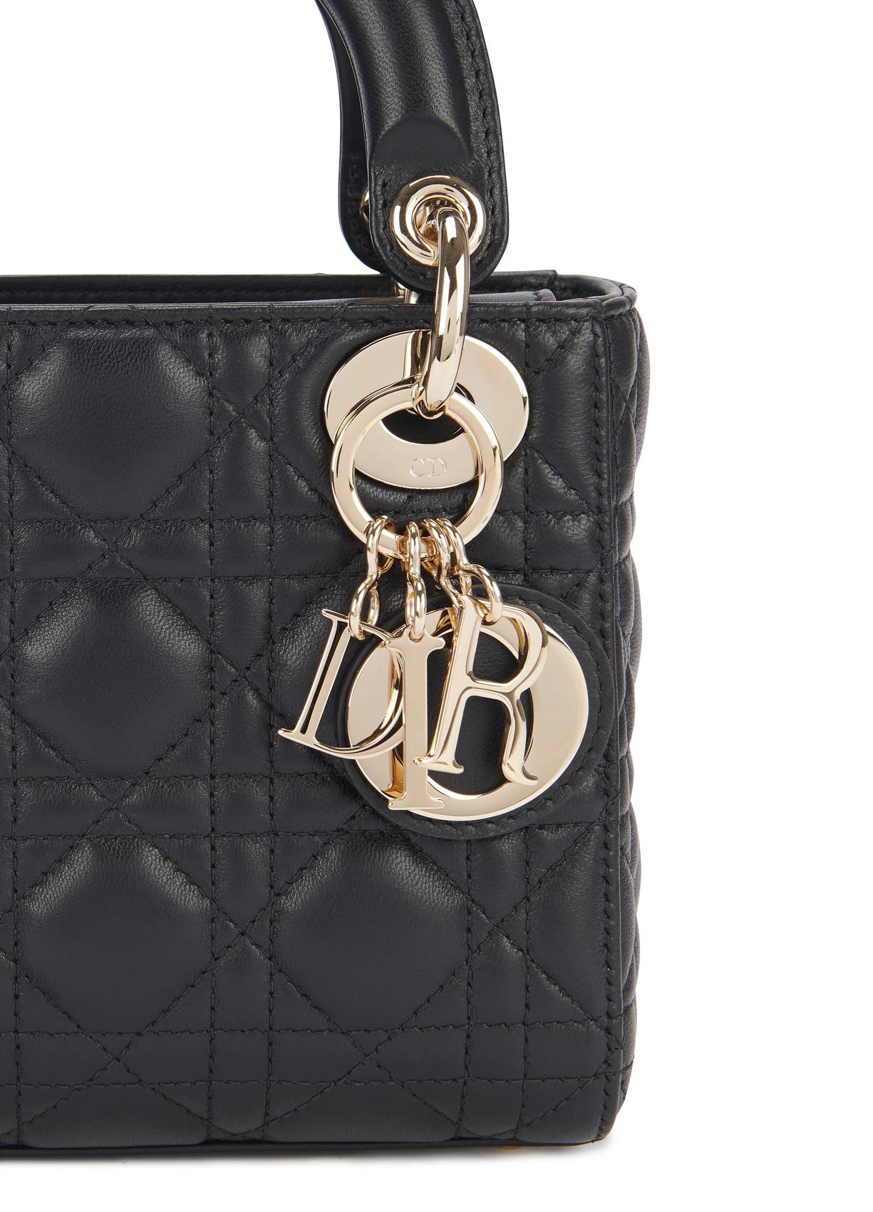 【包邮包税】 dior迪奥 21年春夏 女士 手提包 迷你 lady dior 手袋