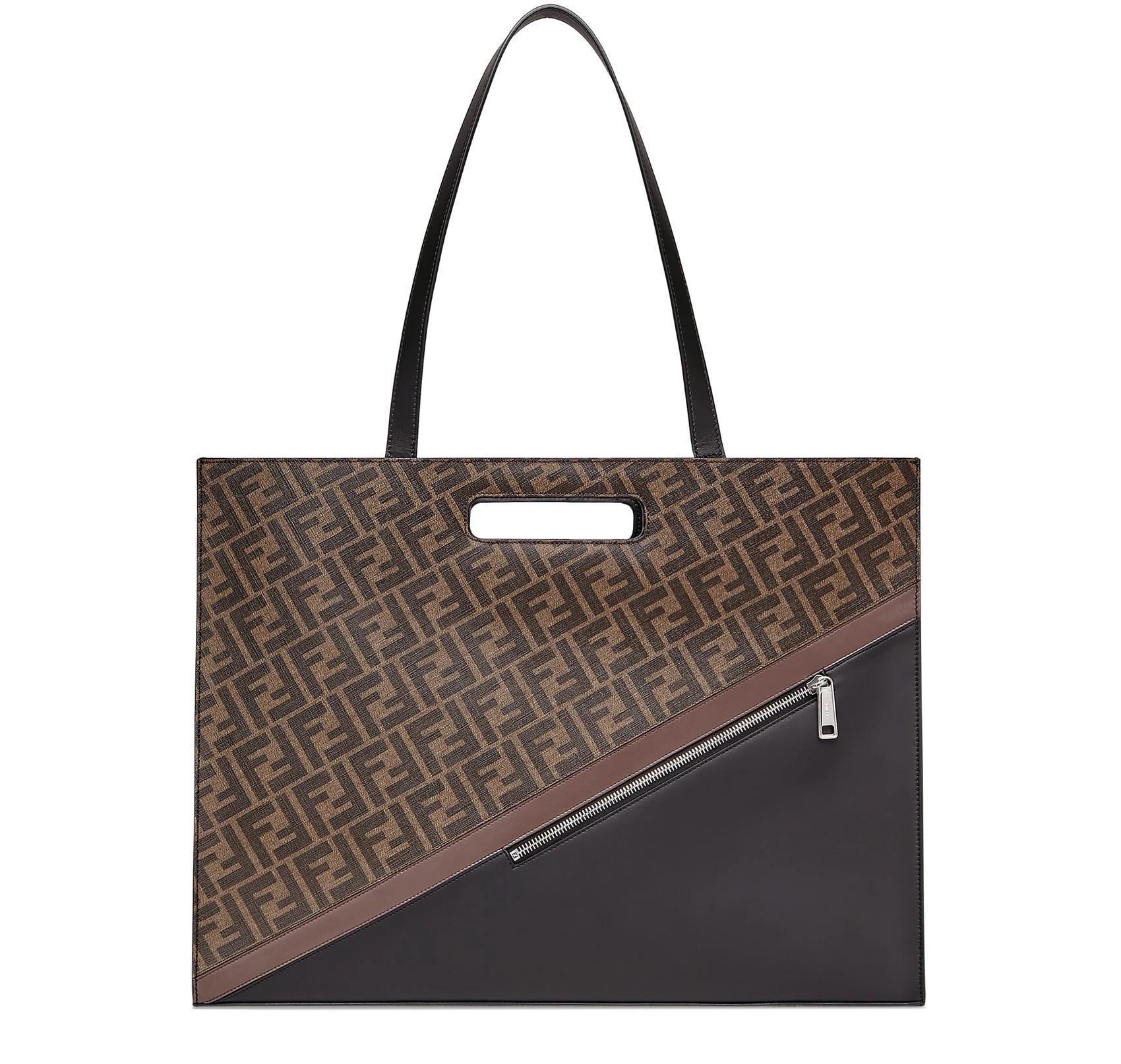 【包邮包税】 fendi芬迪 21年春夏 男士 手拿包 sac shopping fenpb