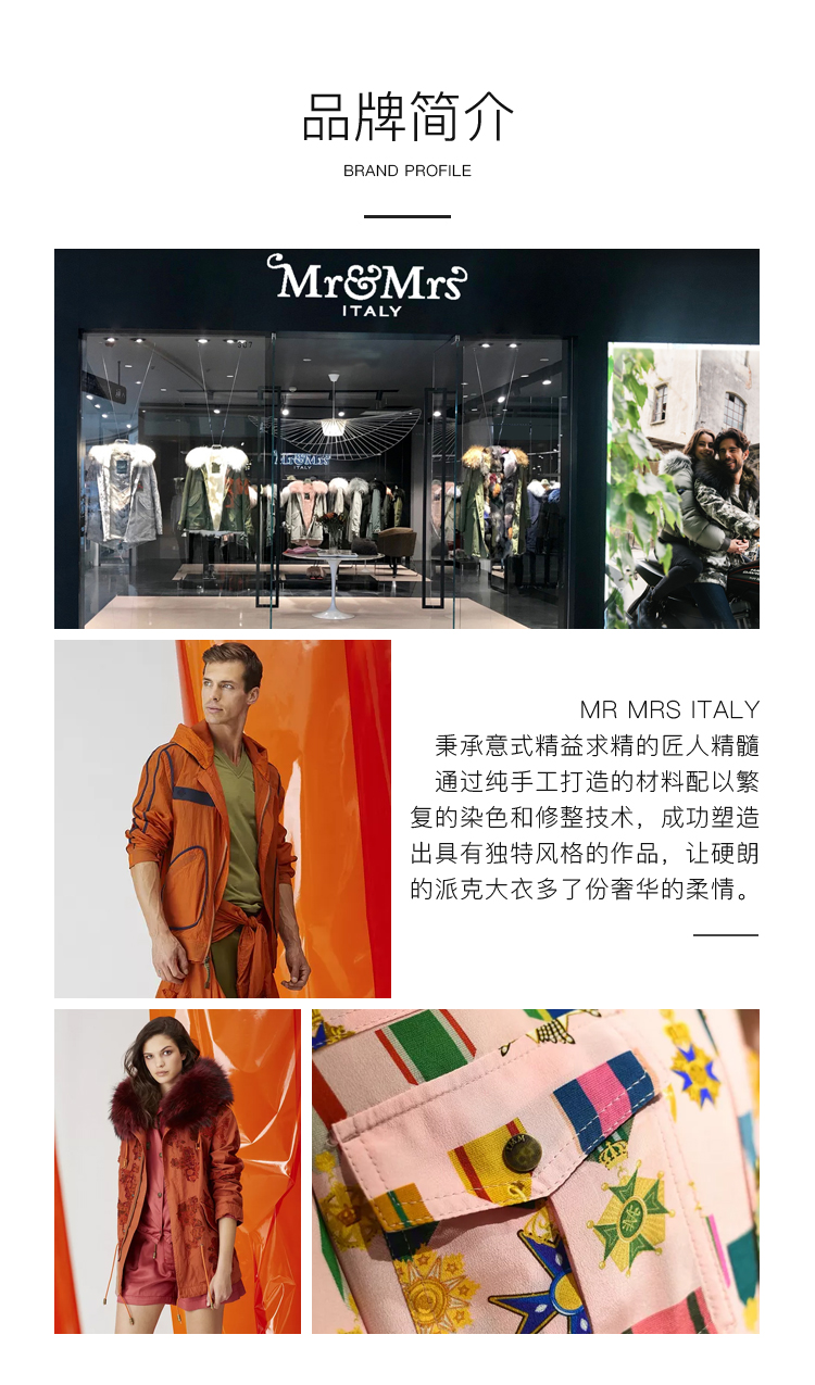 mr & mrs italy/皮草夫妇 女士连体裤 复古连体裤棉帆布裤子